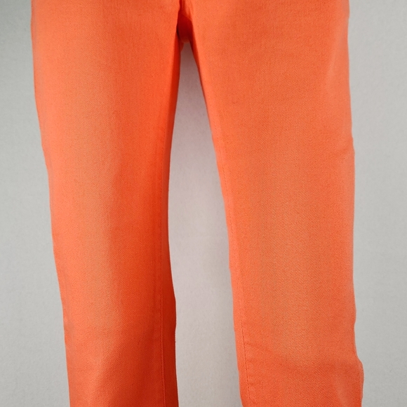 CHAPS orange Ankle Jeans Size 2P - Picture 6 of 17